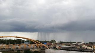 Senamhi pronostica lluvia en la selva desde este viernes