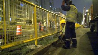 Municipio de Lima repara rejas dañadas durante Parada Militar