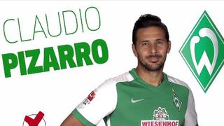 Claudio Pizarro nominado al 11 ideal de temporada de Bundesliga