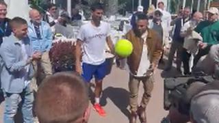 Djokovic, con Neymar y Verratti: así se divierte ‘Nole’ antes de jugar el Masters de Montecarlo | VIDEO