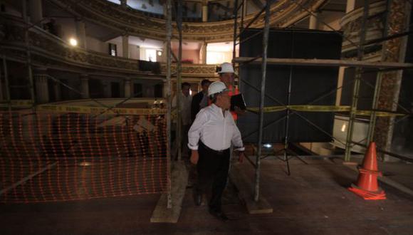 Remodelación del Teatro Municipal de Trujillo avanza al 15%
