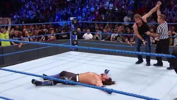 SmackDown: Ambrose enfrentará otra vez a AJ Styles por título
