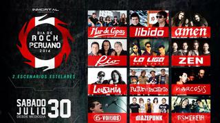 Festival Día de Rock Peruano: conoce detalles del evento