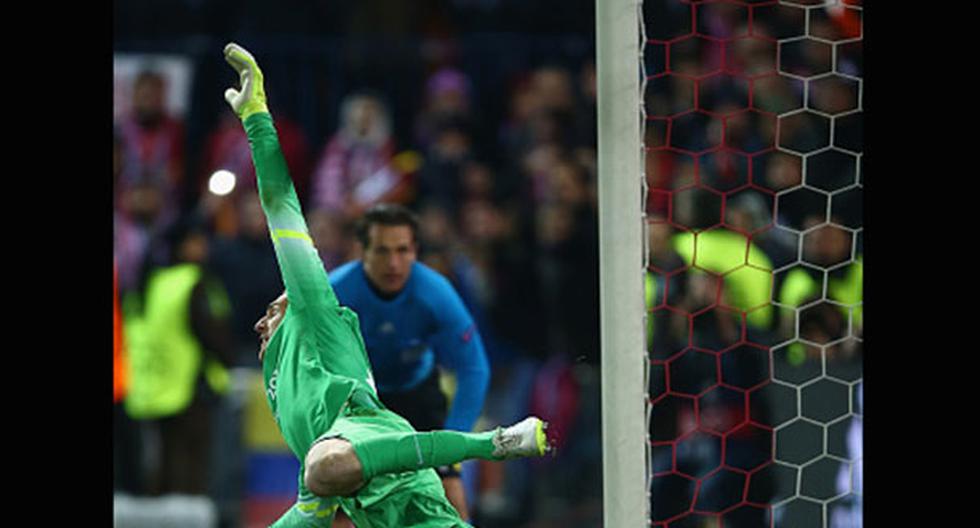 Jan Oblak le tapó el tiro libre a Lionel Messi. (Foto: Getty Images)
