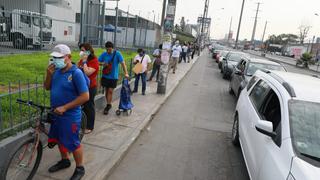 Cuarentena total en Lima y Callao: continúan reportándose largas colas en supermercados  