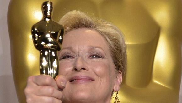 Meryl Streep, la actriz con más nominaciones al Oscar. (Foto: Agencias)