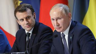 Macron exige en una llamada a Putin que cese las operaciones militares