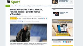 FOTOS: así informaron los medios extranjeros sobre la salida de José Mourinho del Real Madrid