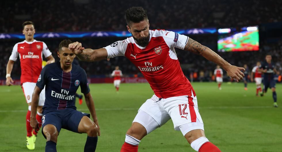 PSG y Arsenal se repartieron los puntos por el Grupo A de la Champions League. (Foto: Getty Images)