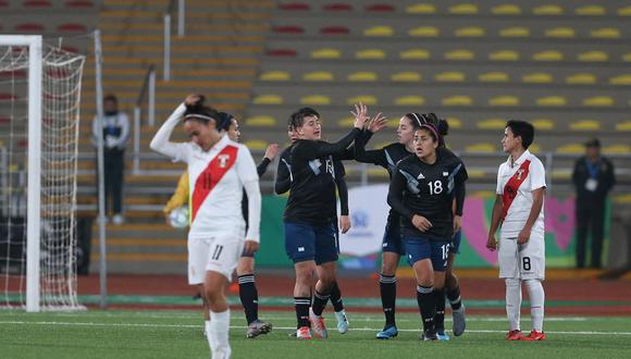 Perú vs. Argentina: mira las mejores postales del partido disputado en el estadio San Marcos | Foto: Violeta Ayasta/GEC