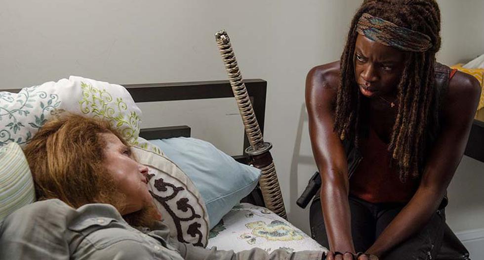 Tovah Feldshuh es Deanna y Danai Gurira es Michonne en 'The Walking Dead' (Foto: AMC)