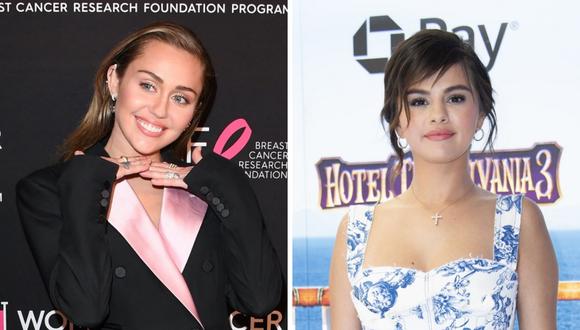 Así respondió Selena Gomez al TBT que compartió Miley Cyrus donde ambas cantan “7 Things” (Foto: AFP)
