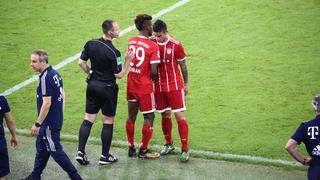 James Rodríguez se retiró lesionado del duelo ante Liverpool por Audi Cup