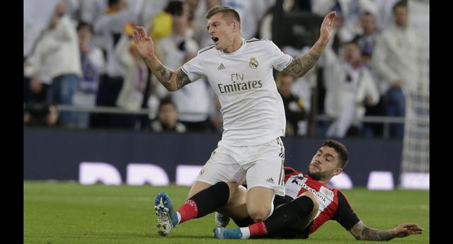 Real Madrid vs. Athletic Bilbao: mejores imágenes del partido. (Foto: AFP)