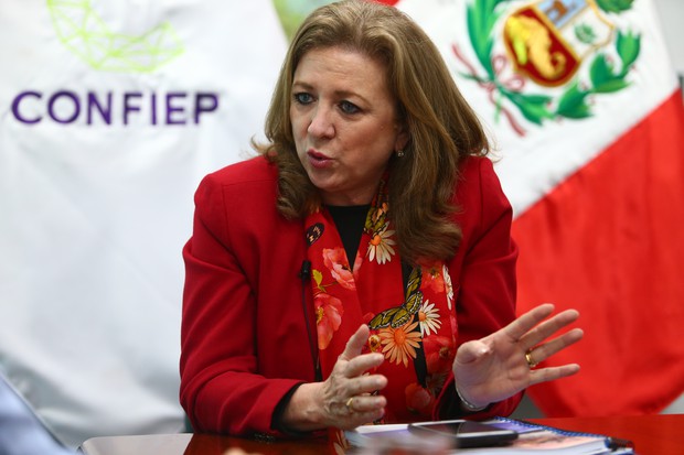 Presidenta de Confiep se mostró en contra del proyecto de ley aprobado en el Congreso sobre el retiro del 25% de fondos de as AFP (Foto: GEC)