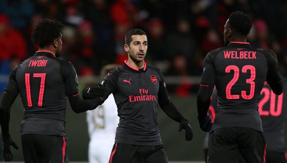 Arsenal goleó 3-0 en los dieciseisavos de final de la Europa League.(Foto: Reuters)