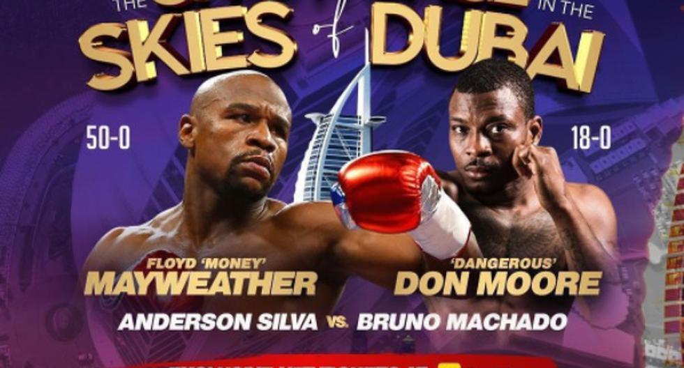 Floyd Mayweather vs. Don Moore se iban a enfrentar este sábado 14 de mayo.