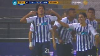 Óscar Vílchez anotó ante Ayacucho FC luego de gran jugada de Lionard Pajoy