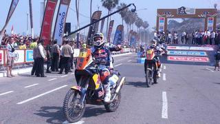 Despres pasó por la partida del Dakar 2013 y va por su quinto título