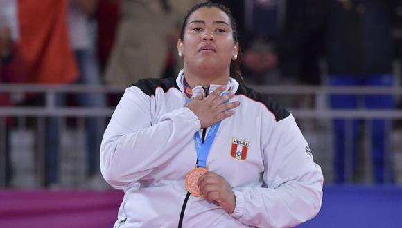 Juegos Panamericanos Lima 2019: La venezolana nacionalizada peruana Yuliana Bolivar le dio una medalla de bronce al Perú. (Foto: AFP)