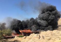 Walter Alva lamenta incendio en complejo arqueológico de Ventarrón