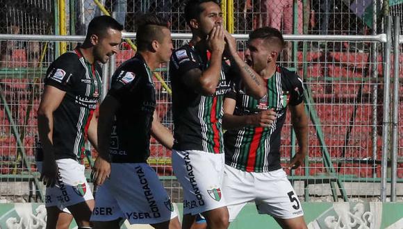 Palestino se coronó campeón de la Copa Chile 2018 y jugará la próxima edición de la Copa Libertadores. (Foto: La Tercera)