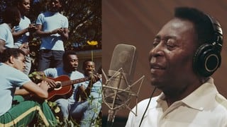 La faceta desconocida de Pelé como músico