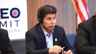 Pedro Castillo: “Nos duele que haya funcionarios enlodados en la corrupción”