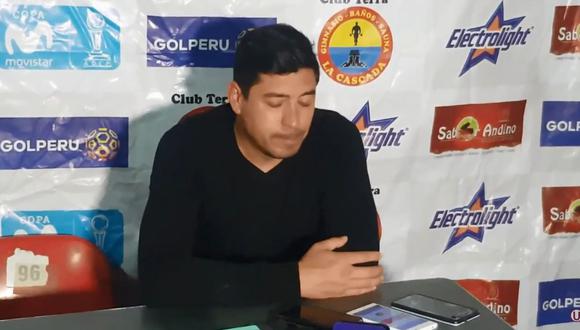 Nicolás Córdova explicó las razones de la derrota frente a Ayacucho FC | Foto: captura