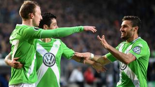 Wolfsburgo ganó y jugará con Dortmund final de la Copa Alemana
