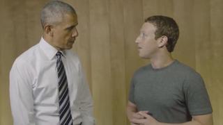 Mark Zuckerberg conversó con Barack Obama en Facebook Live