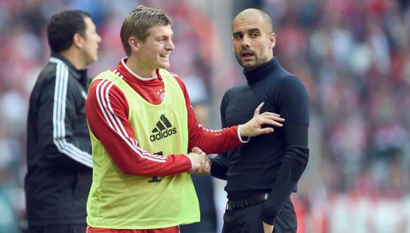 Guardiola intentó convencer a Kroos para que no deje el Bayern