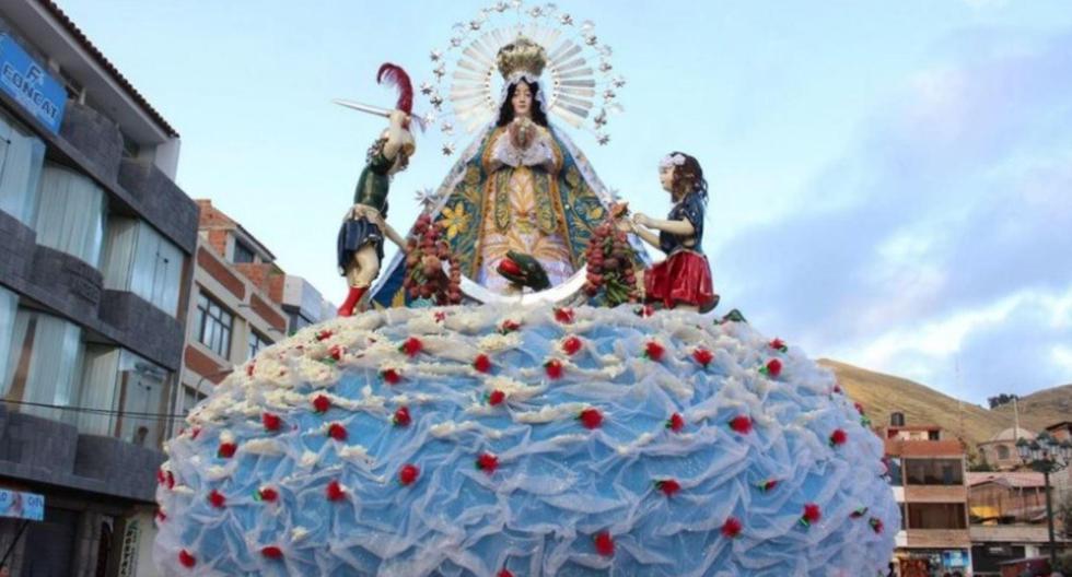 El Ministerio de Cultura declaró Patrimonio Cultural a la Festividad de la Virgen Inmaculada de Escota de Sahuanay, que se celebra en el distrito de La Capilla, Moquegua. (Foto: Andina)