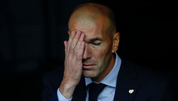 Zinedine Zidane sin contacto con PSG, según el presidente del club. (Foto: AP)