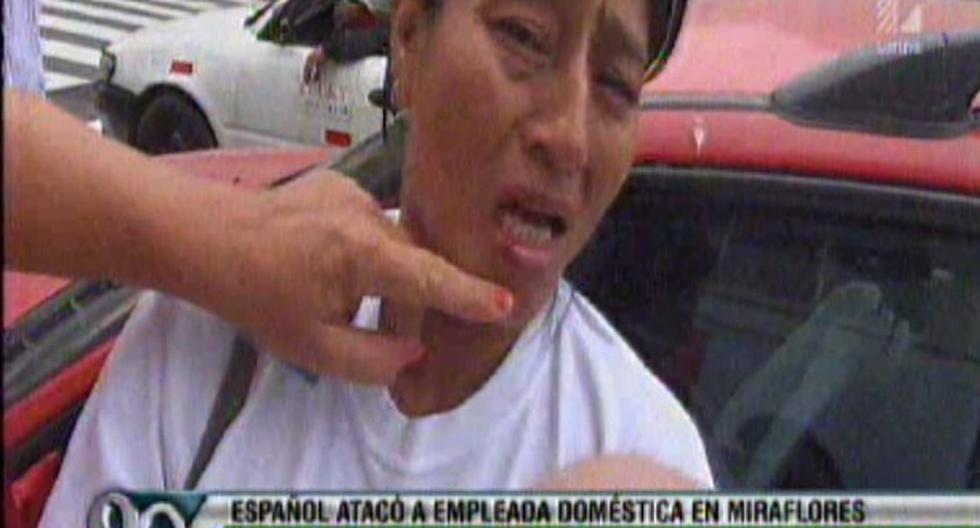 Español actuó con violencia con esta mujer. (Foto: 90 Segundos)