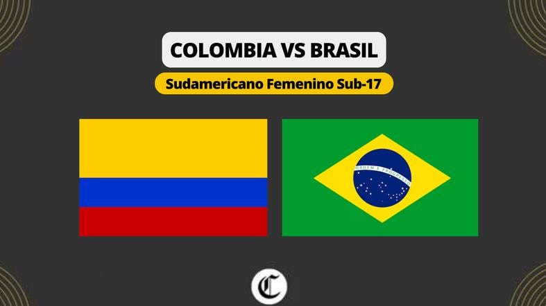 SIGUE, Colombia vs Brasil EN VIVO por el Sudamericano Femenino Sub-17