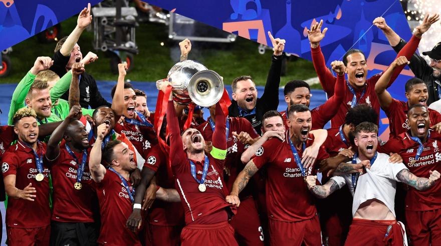 El Liverpool celebró su sexta Champions en Madrid. (Foto: AFP)