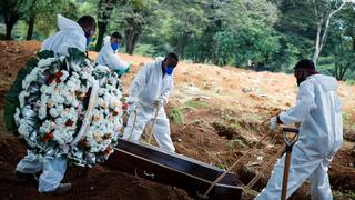 Brasil supera por primera vez las 2.800 muertes diarias por coronavirus y bate nuevo récord 