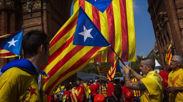 Medio millón de catalanes claman en calles por su independencia - 5