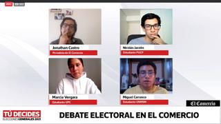 #TúDecides: La palabra de los universitarios sobre el debate de candidatos presidenciales