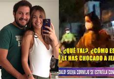 Silvia Cornejo chocó el auto de su esposo y él la denunció por violencia psicológica