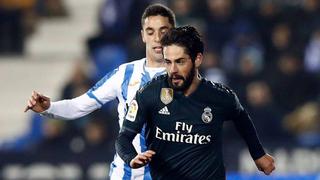 Real Madrid perdió 1-0 frente a Leganés, pero avanzó en la Copa del Rey