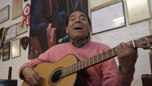 José 'Pepe' Villalobos, leyenda por derecho propio de nuestra música criolla. (Foto: César Campos)