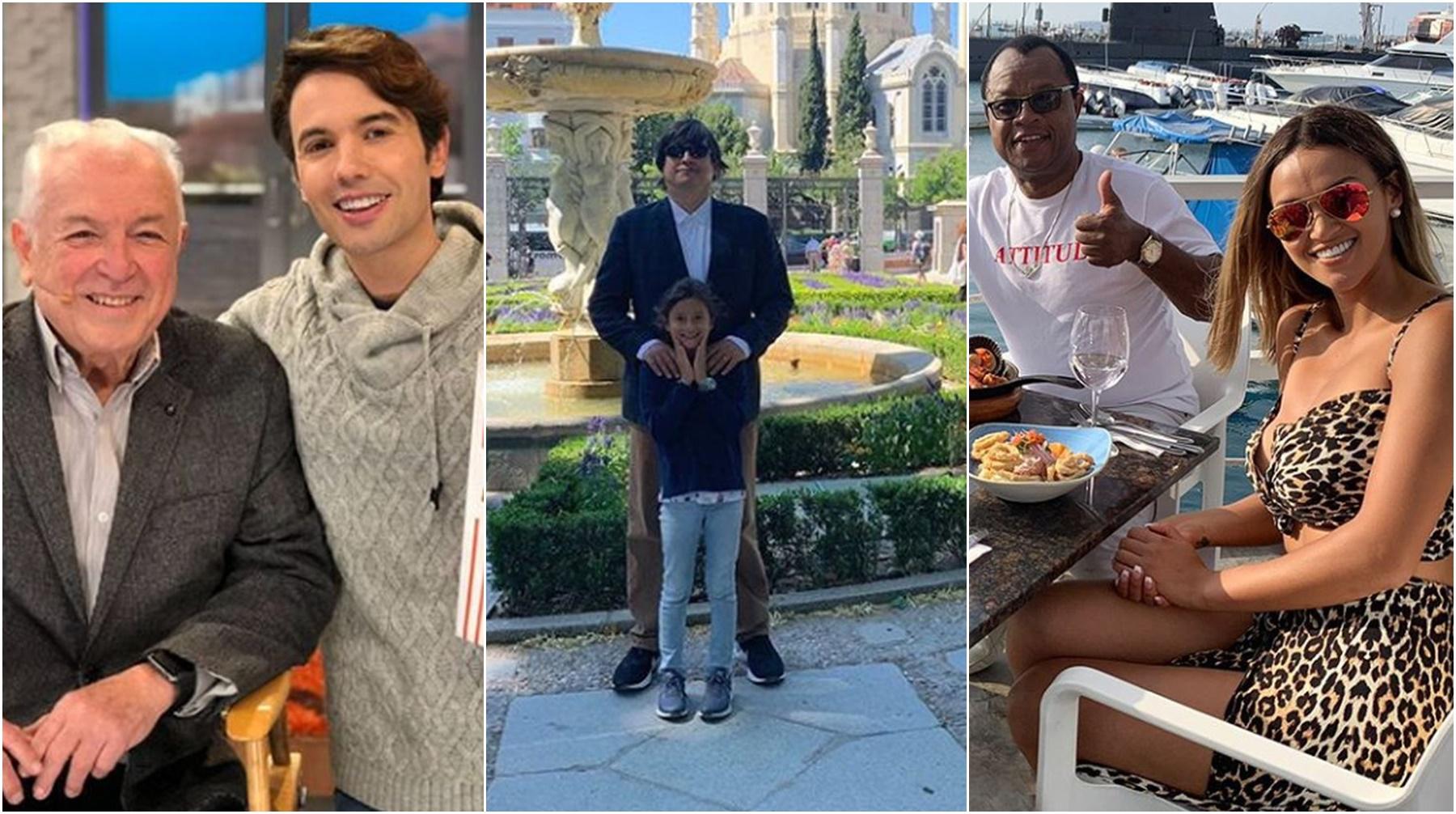 Celebridades peruanas disfrutan del Día del Padre junto a sus seres queridos. (Foto: Instagram)