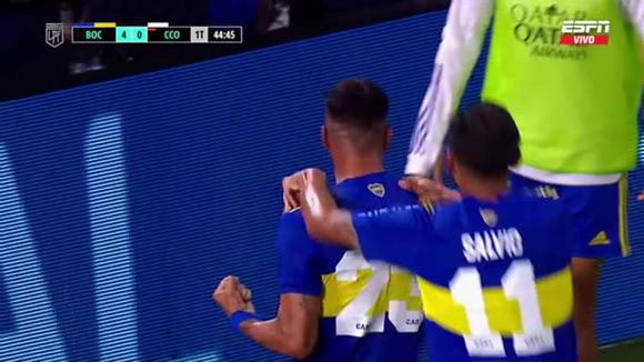 Diego González marcó el 4-0 de Boca Juniors en la Liga Argentina. (Video: ESPN)