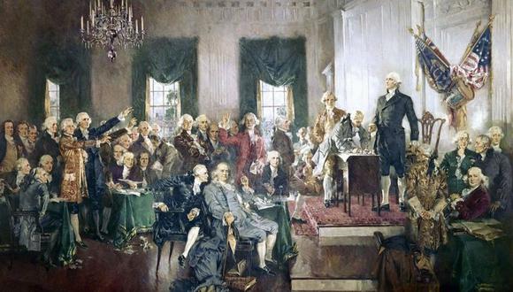 La Convención Constitucional de Filadelfia no logró un acuerdo sobre cómo debería elegirse al presidente de EE.UU. (Getty)