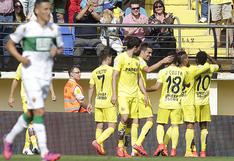 Villarreal asegura la Europa League venciendo al Elche