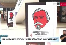 Surco: Inauguran exposición “Superhéroes del Bicentenario” en el Jockey Plaza