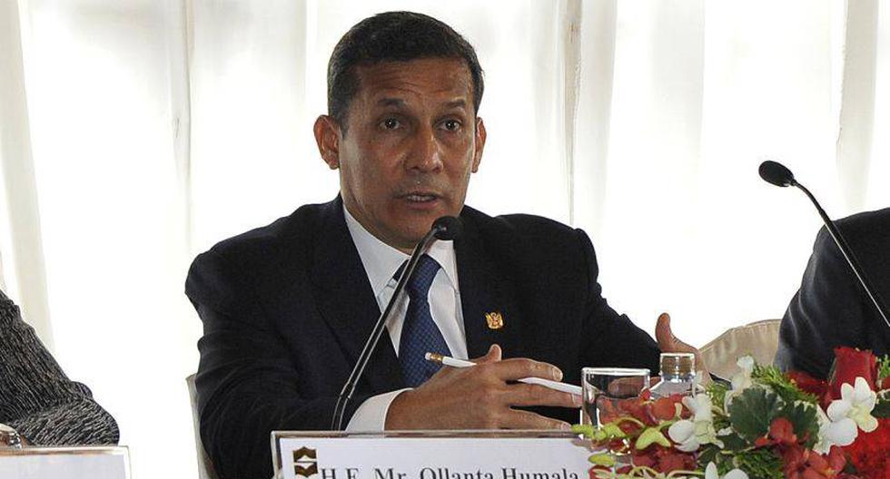 El presidente Ollanta Humala destacó el dinamismo de nuestra economía. (Foto: Presidencia Perú)