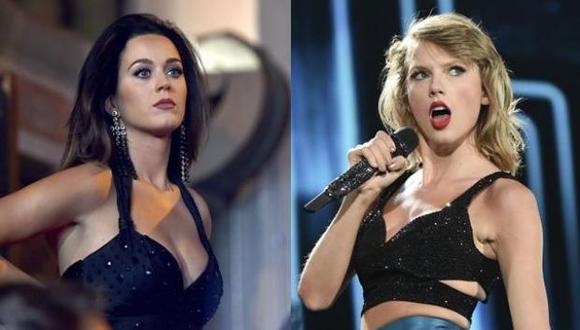 Katy Perry se pronunció por primera vez sobre Taylor Swift. (Foto: Agencias)